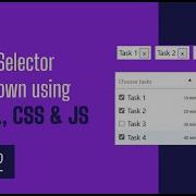 Multi Selector Dropdown In Under 10 Minutes