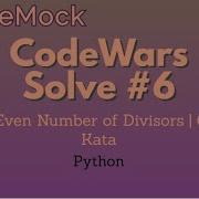 Odd Even Number Of Divisors CodeWars Solve