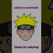 Anime Character Drawing Python Programme Pythonprogramming Pythonforbegginers Naruto Anime Code