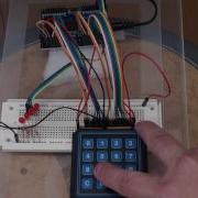 HEX Keypad Encoding With A CPLD