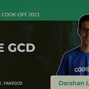 FAKEGCD Fake GCD September Cook Off 2021 Problem Solutions CodeChef