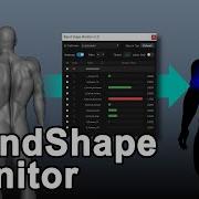 BS Monitor The Ultimate Data Visualizer For Maya BlendShape