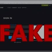 Fake Steam Login Page