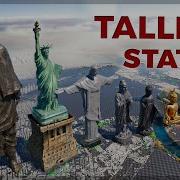 Tallest Statue Size Comparison 3d Animation