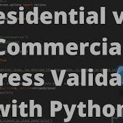 Using RDI For Address Validation With Python Residential Delivery Indicator