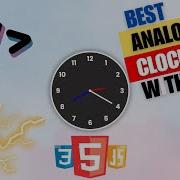 Amazing Working Analog And Digital Clock Design Using Html CSS Javascript Sinhala