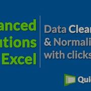How To Clean Normalize Your Data In Excel