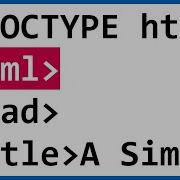 HTML Introduction How To Code A Simple Web Page