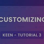 Below V1 3 9 Customising Keen Tutorial 3 Keen Admin Theme