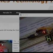 Arduino Based Seven Segments LED Scrolling Text