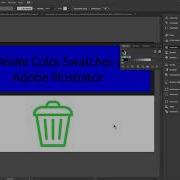 Delete Color Swatches In Adobe Illustrator