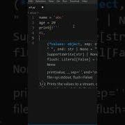 Multi Line Print In Python Shorts Python