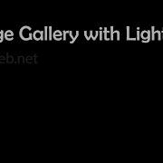 Image Gallery With Lightbox