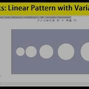 Solidworks Tutorials 143 Linear Pattern With Variable Size And Skip Entity Option