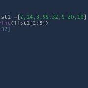 Python Lists Slicing In Python