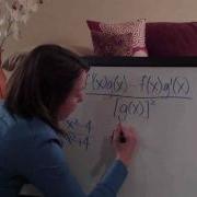Quotient Rule Example 4 KristaKingMath