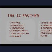 The 12 Factor App Thomas Malt