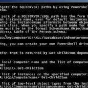Using Powershell In SQL Server 2008 And Using Sqlps Exe Part 1
