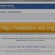 HTML 5 Validating Web Pages