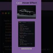 Stunning Card Hover Effect 2025 Modern UI Design With JS