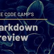 Markdown Preview Free Code Camp