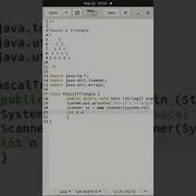 Pascal S Triangle Java Nataraja Murthy Pascal Triangle Java Natarajamurthy Thankyou Shorts