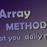 9 Useful Methods Javascript Array Part 4
