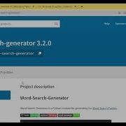 Creating Word Search Puzzle With Python