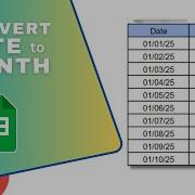 How To Convert Date To Month In Google Sheets
