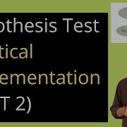 Hypothesis Testing Practical Implementation Part 2 Hypothesis Testing With Data Example In Python
