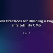 Building A Page In Sitefinity Part 4 Creating Columns Rows And Custom Classes