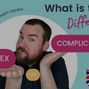 COMPLEX Vs COMPLICATED Can You Spot The Difference English Vocabulary