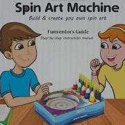 Funvention Spin Art Machine DIY STEM Learning Kit Build Play Learn Spin Art