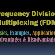 Frequency Division Multiplexing FDM FDM Multiplexing FDM Example Uses Multiplexing FDMA