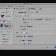 HOW TO Connect To Amazon Redshift