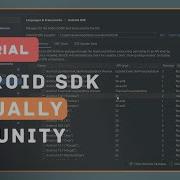 Set Up Android SDK Manually For Unity Fix Gradle Error