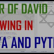 Star Of David Drawing In Java And Python