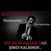 Müslüm Gürses Unutamadım Orjinal Karaoke