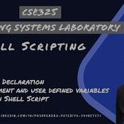 Lab Exp 02 Shell Scripting Environment And User Defined Variables Arrays