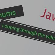 Java How To Loop Through An Enum S Values