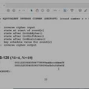 AES Implementation In C