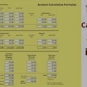 Calculating Field Values In Acrobat Pro DC
