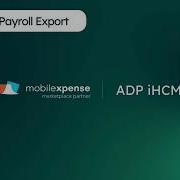 Mobilexpense ADP IHCM Integration