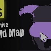 How To Build A Fully Interactive World Map From Scratch HTML CSS JavaScript