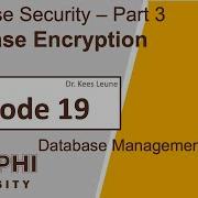 Database Encryption