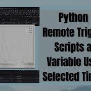 Python Remote Trigger Scripts At Variable User Selected Times