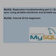 MySQL Replication Troubleshooting Part 2 Data Sync Using Pt Table Checksum And Pt Table Sync