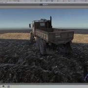 Unity Realistic Vehicle Physics Real Time Terrain Deformation Test 1