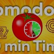 Pomodoro Timer 1 Cycle 25 Work 5 Break Simple Technique For 30 Minutes