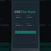 Flex Basis Property In Flexbox